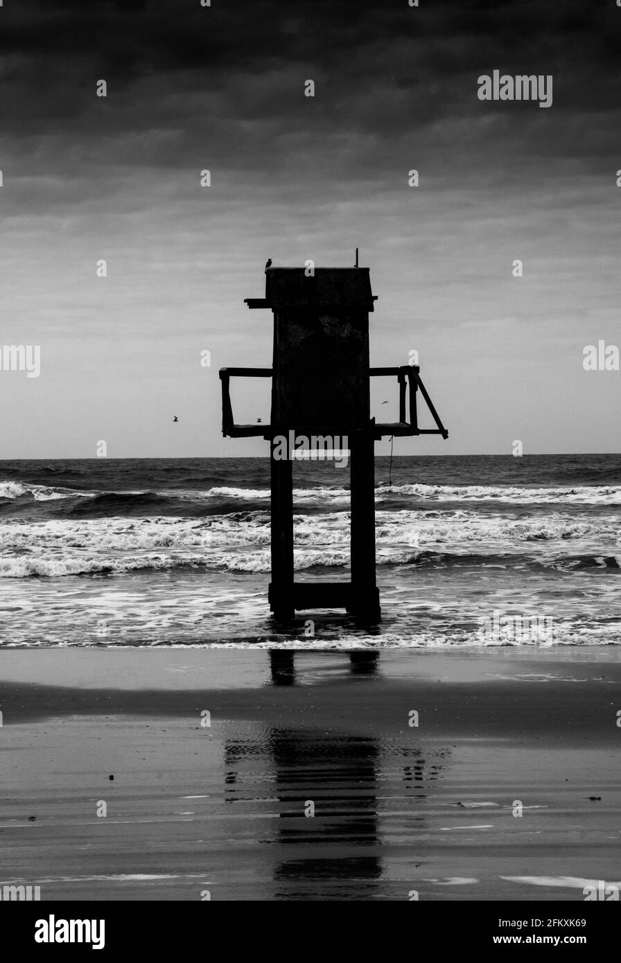 lifeguard cabin at beach Stock Photo - Alamy