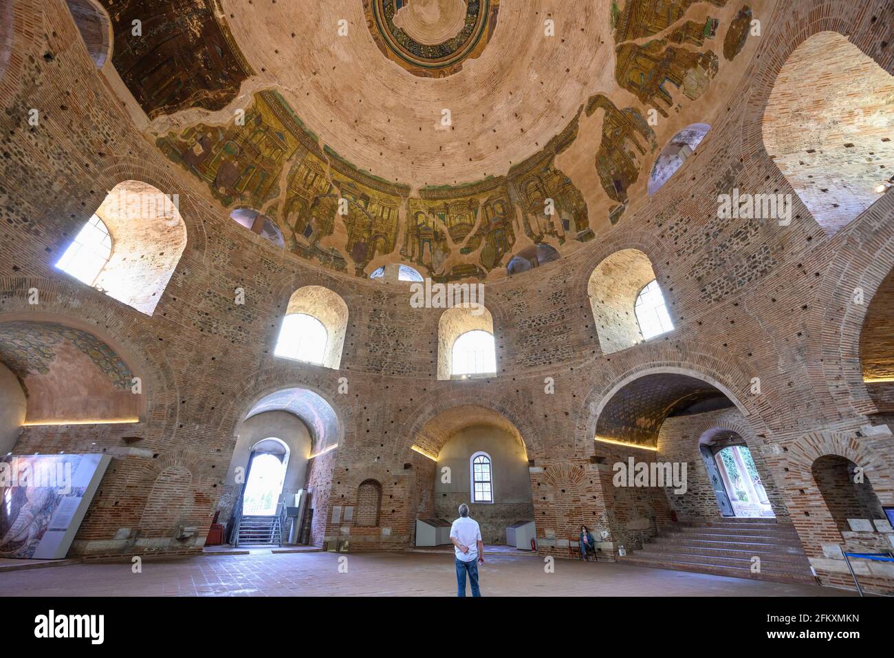 Rotunda Church Rome Interior of the, Roman, Rotunda of Galerius, built in 306 ad. by ...