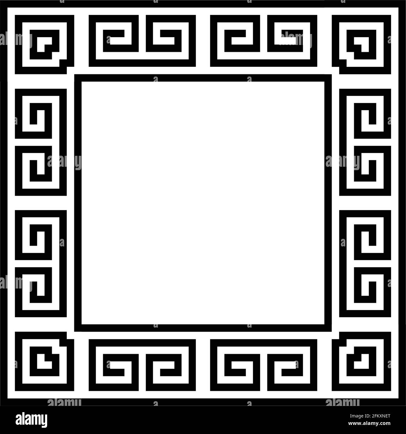 Versace pattern Black and White Stock Photos & Images - Alamy