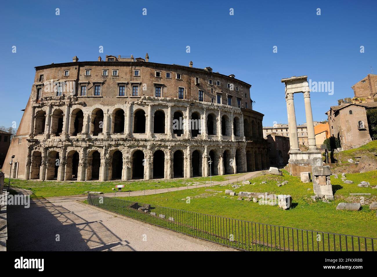 Italy, Rome, Marcellus theatre Stock Photo