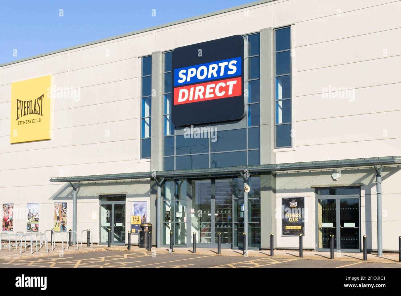 Sports Direct store front Victoria retail park Netherfield Nottingham East mIdlands England GB UK Europe Stock Photo