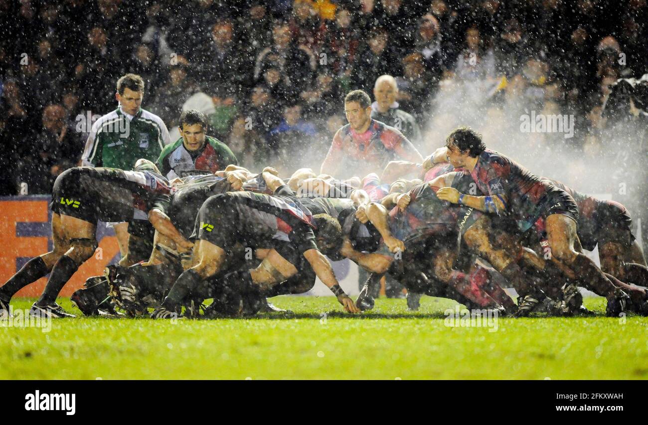 HEINEKEN CUP RUGBY. HARLEQUINS V STADE  FRANCAIS.  13/12/2008. PICTURE DAVID ASHDOWN Stock Photo