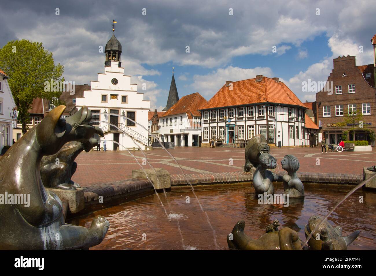 Lingen, Emsland, Germany Stock Photo