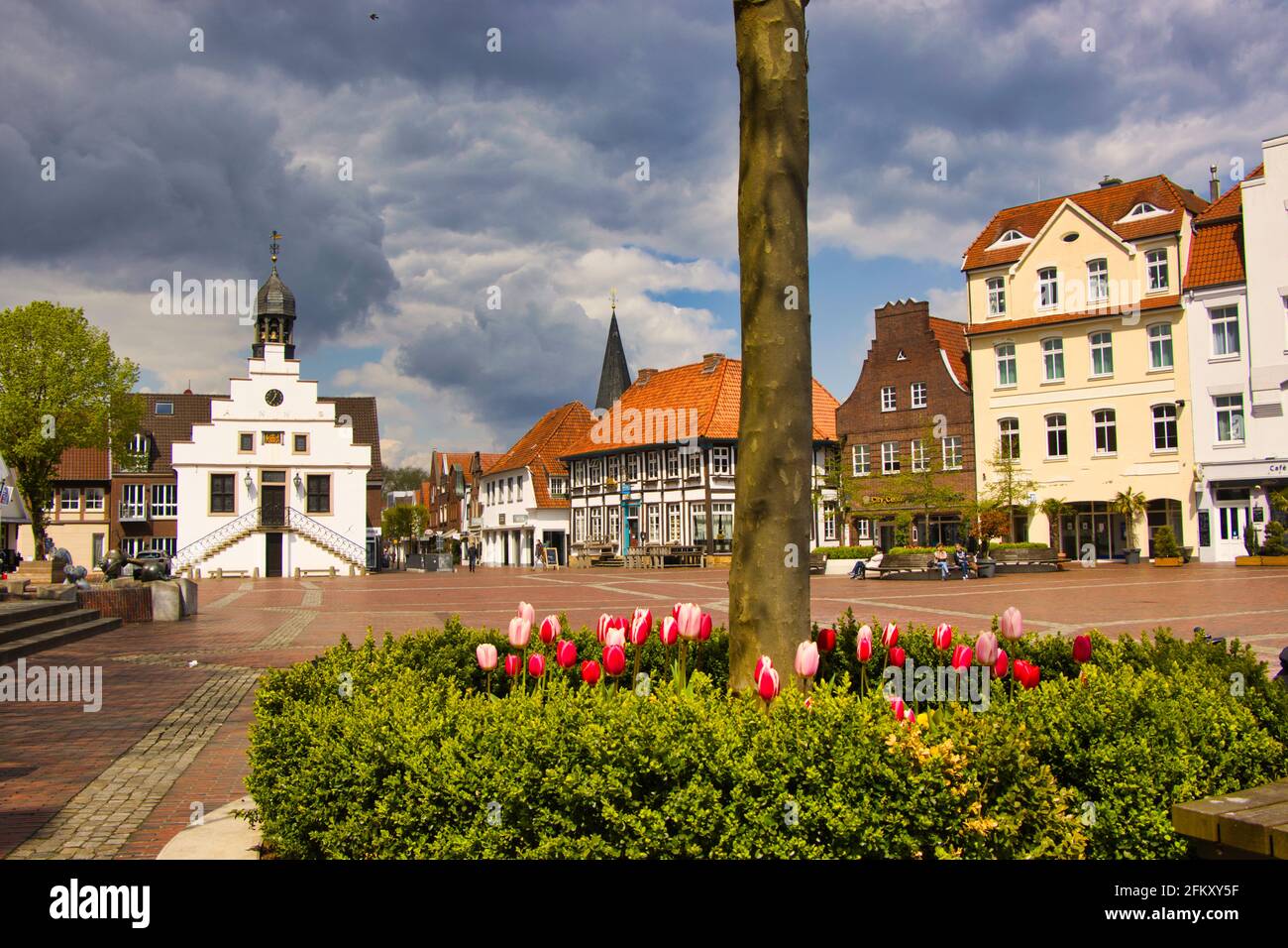 Lingen, Emsland, Germany Stock Photo