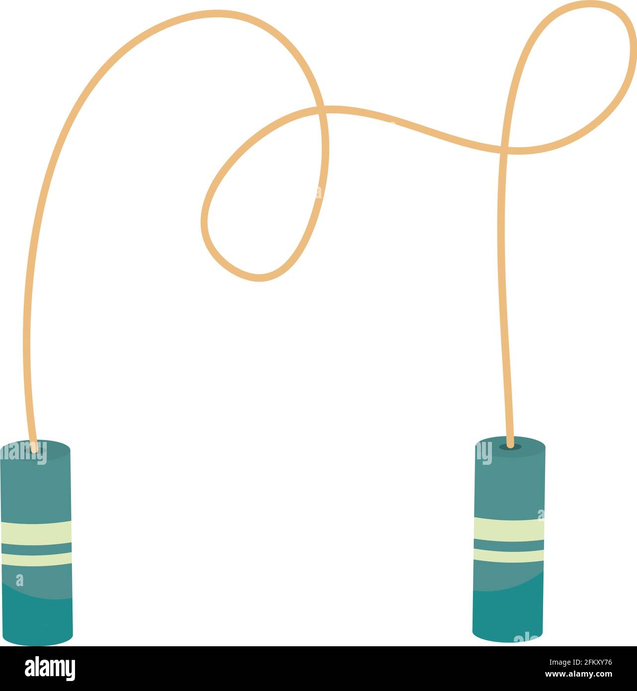 Jump rope competition Stock Vector Images - Alamy