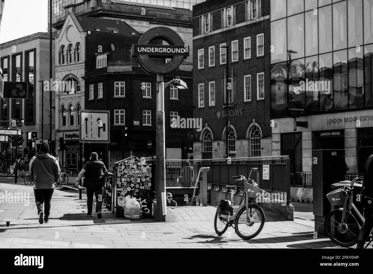 London Bridge and Borough Market Stock Photo Alamy