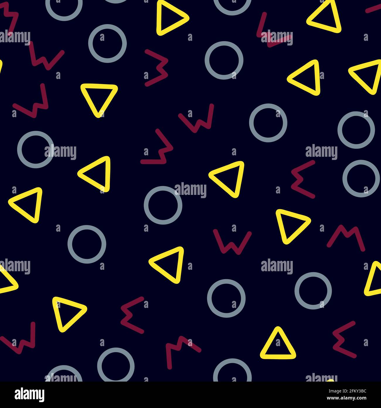 Colorful geometric background. Minimal cover template design for web. Stock Vector