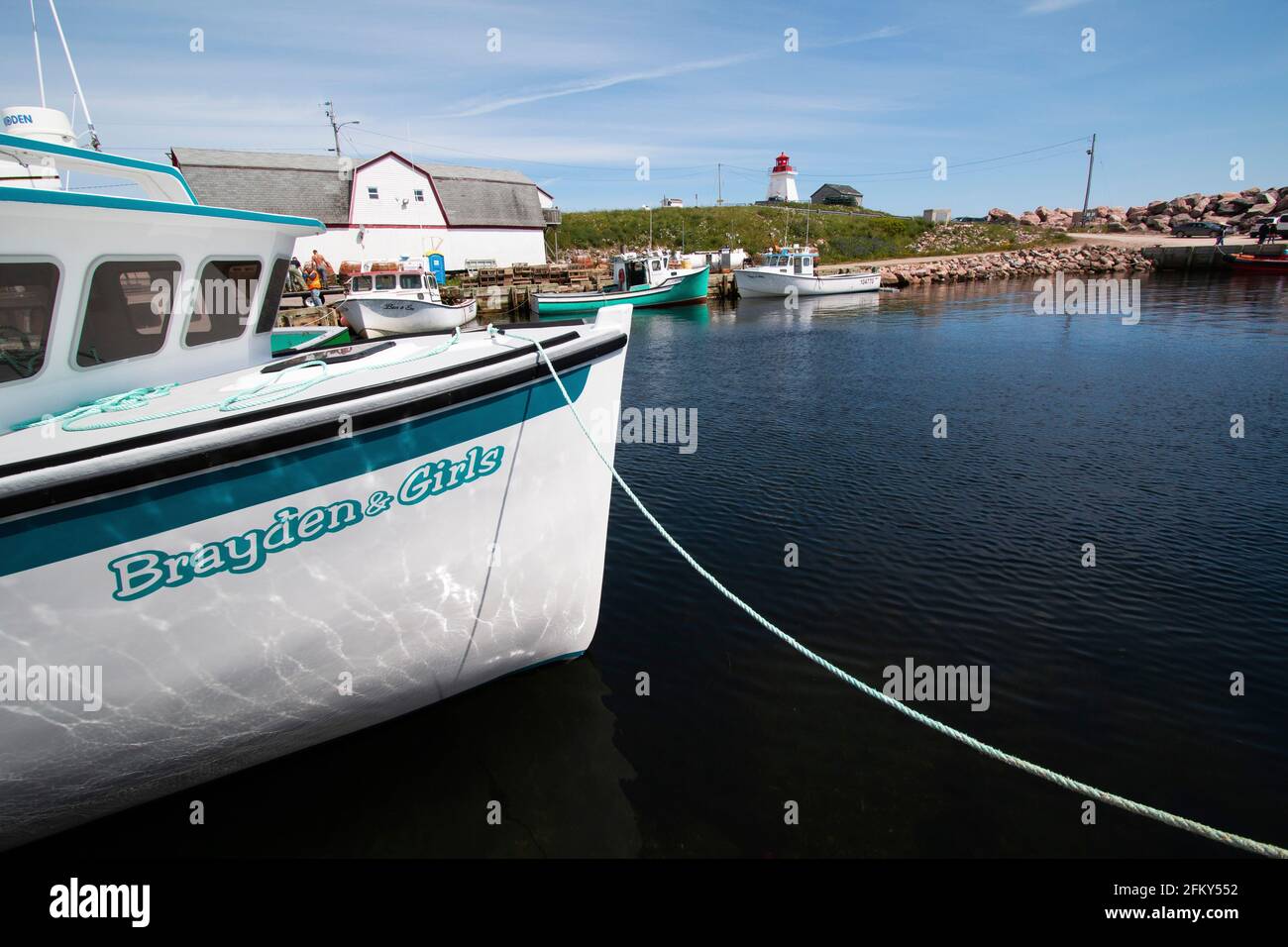 Neal's Harbour, Nova Scotia, Canada, commercial fishing, private ...