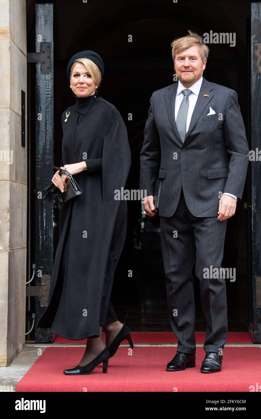 King Willem-Alexander and Queen Maxima of the Netherlands during the ...