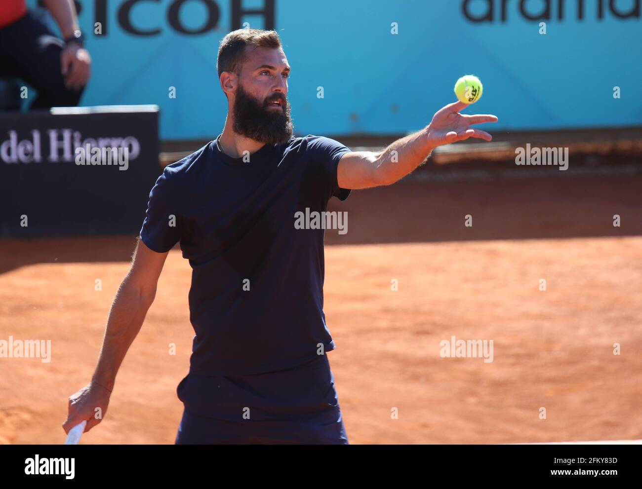 Madrid, Spain. 04th May, 2021. Benoit Paire of France ...