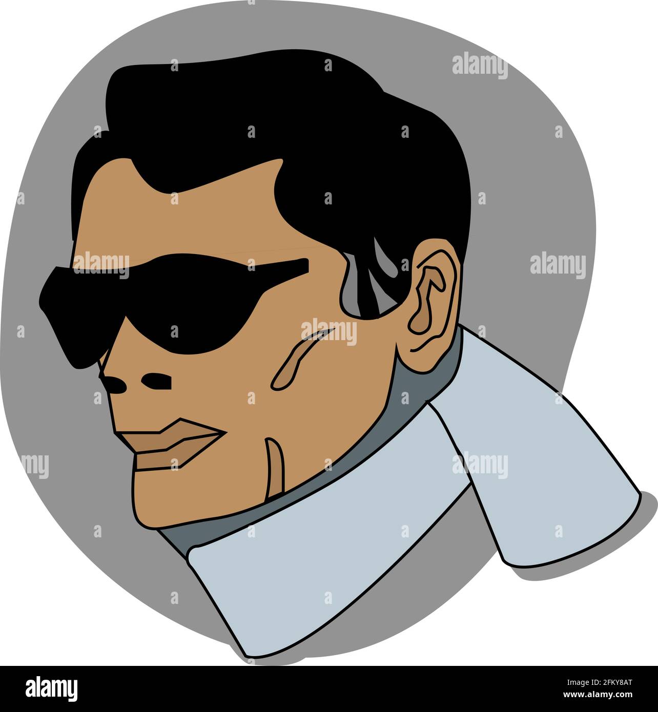 Illustration of a man Stock Vector Image & Art - Alamy