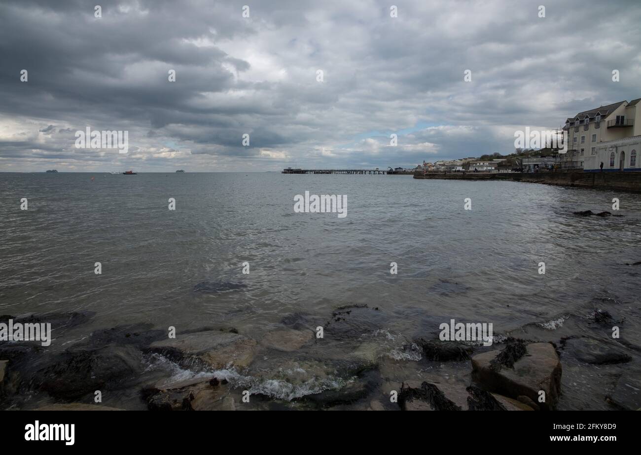 Swanage in Dorset Stock Photo