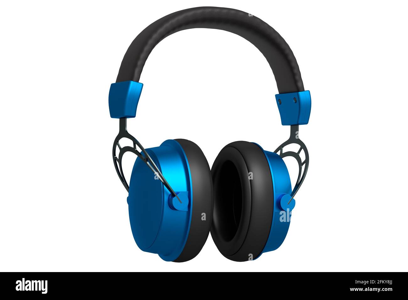 3D rendering of gaming headphones for cloud gaming and streaming Stock Photo