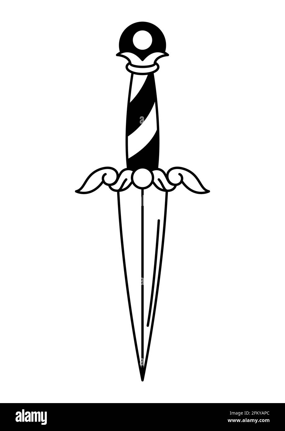 Flying Raijin Kunai Knife done by Steffany at Seaport Tattoo Boston  r tattoos