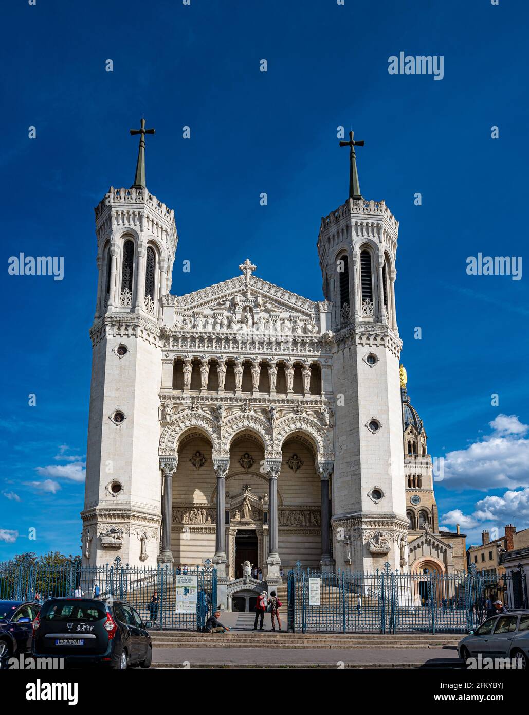 The Basilica of Notre-Dame of Fourviere, La Basilique Notre Dame de ...