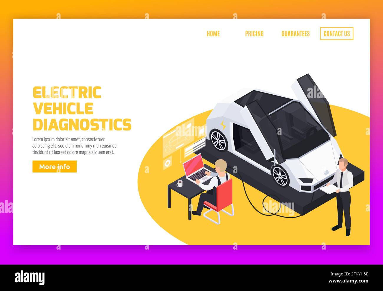 Electric vehicles operation remote diagnostic services battery charge