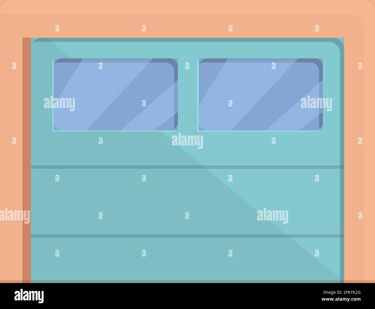 Sensor gate icon. Cartoon and flat of Sensor gate vector icon for web ...
