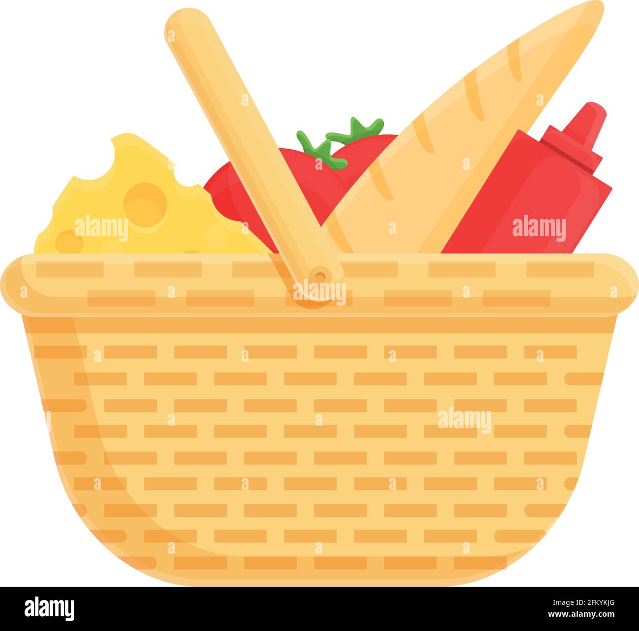 French Fries Basket Clip Art