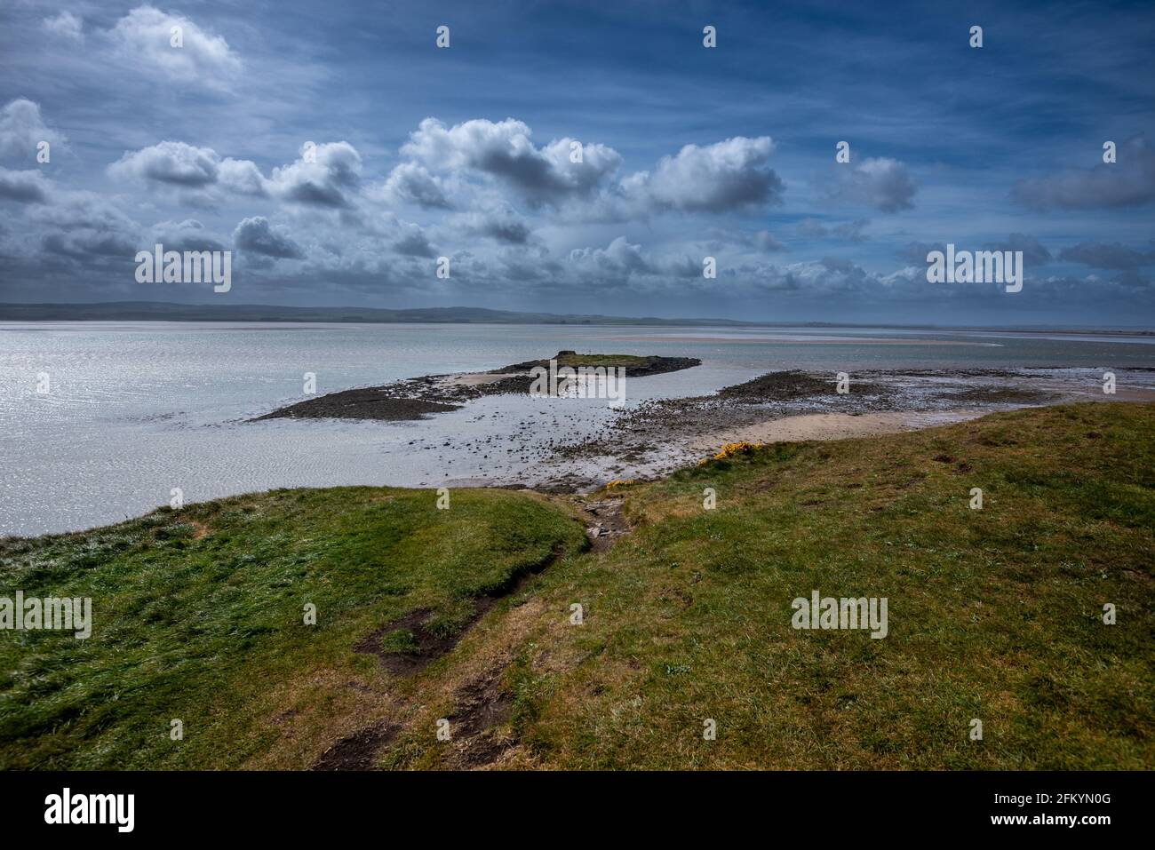 St Cuthbert's Island, Holy Island, Lindisfarne Stock Photo Alamy