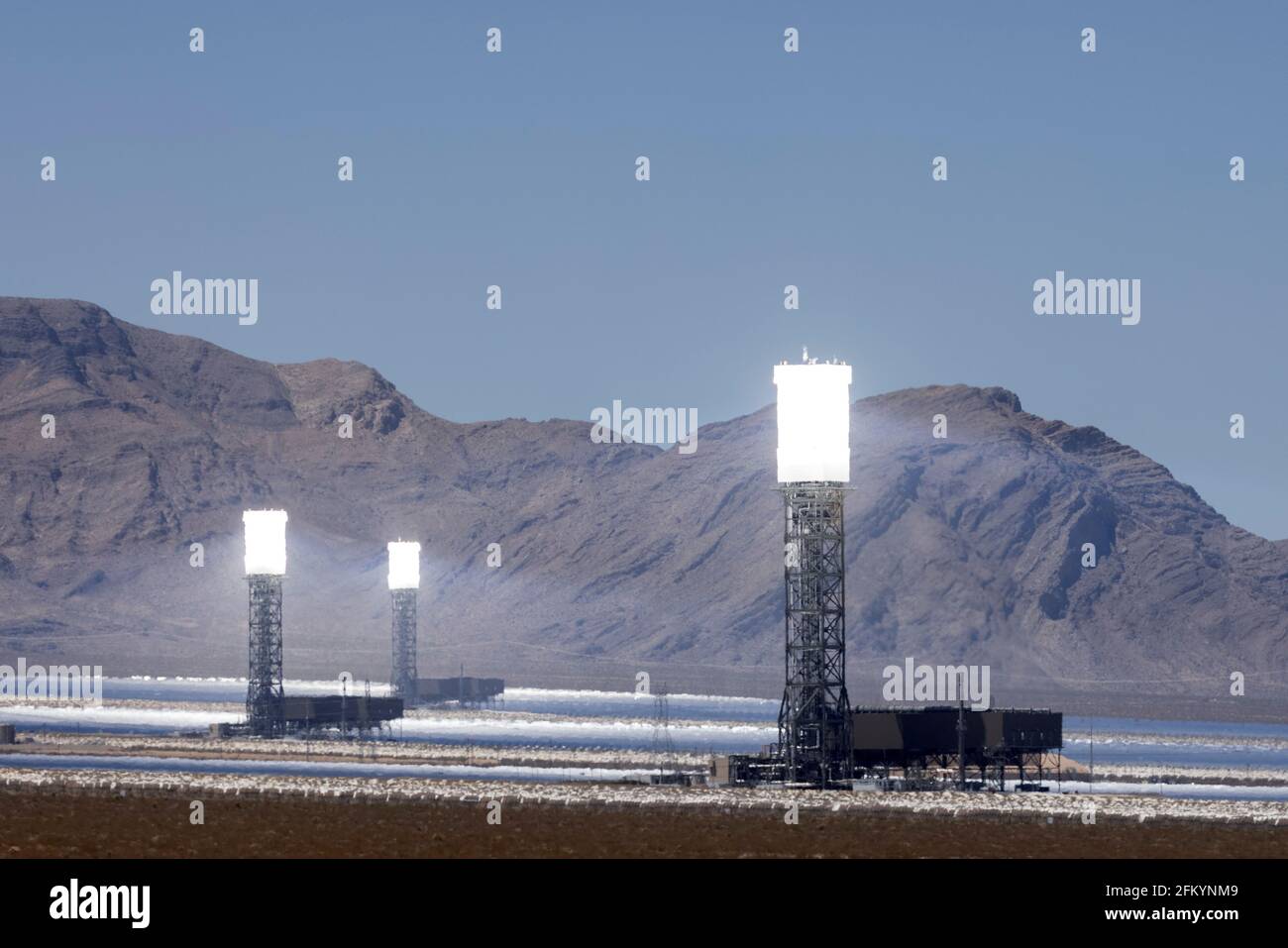 The Ivanpah Solar Electric Generating System, a solar photovoltaic