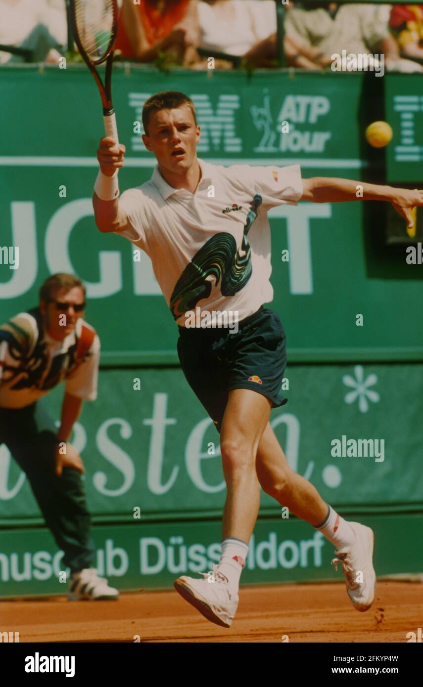 Duesseldorf, Germany, 29.05.1995, World Team Cup: Sasa Hirszon (Croatia) in  action Stock Photo - Alamy