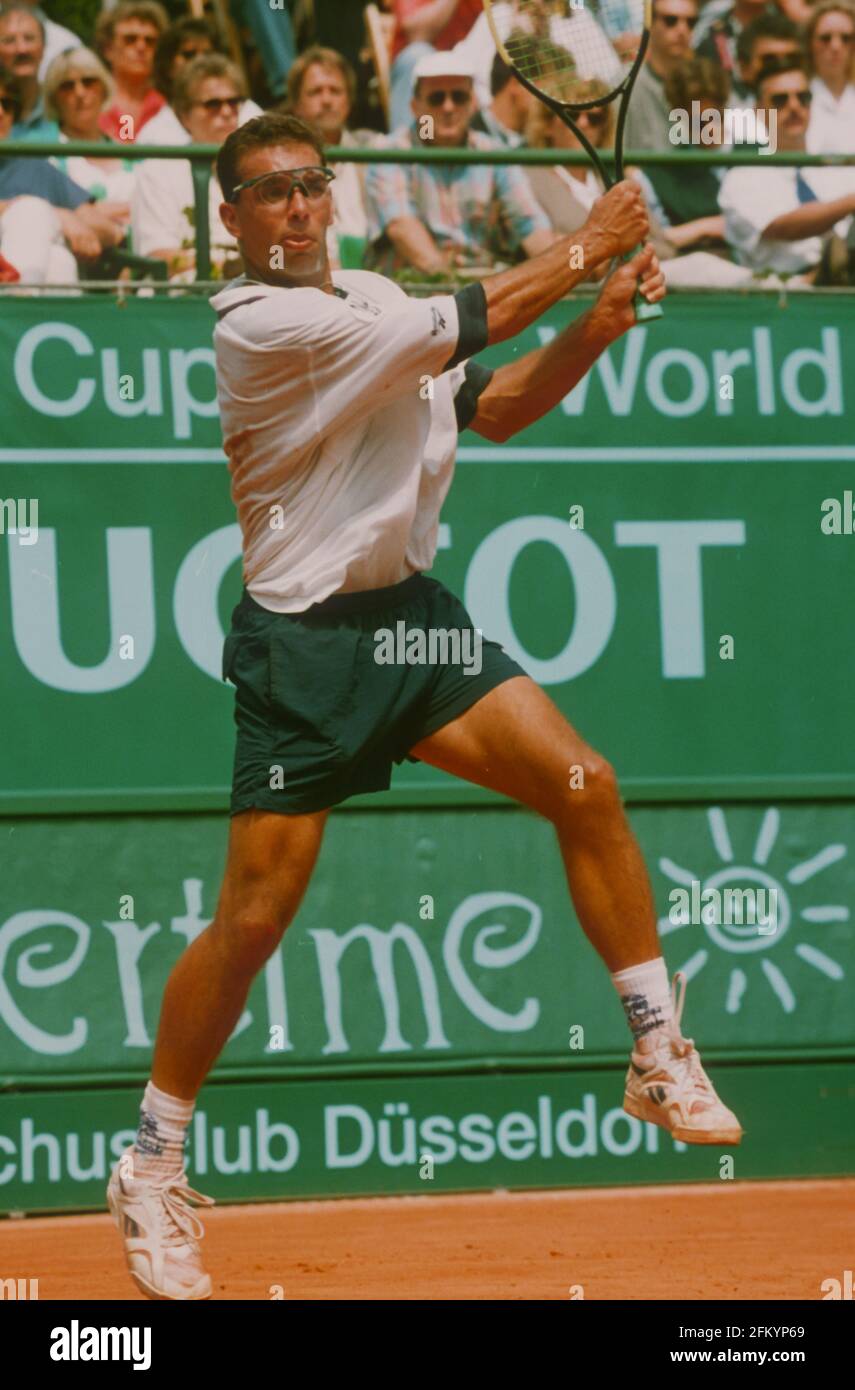 Duesseldorf, Germany, 29.05.1995, World Team Cup: Karsten Braasch in action  Stock Photo - Alamy