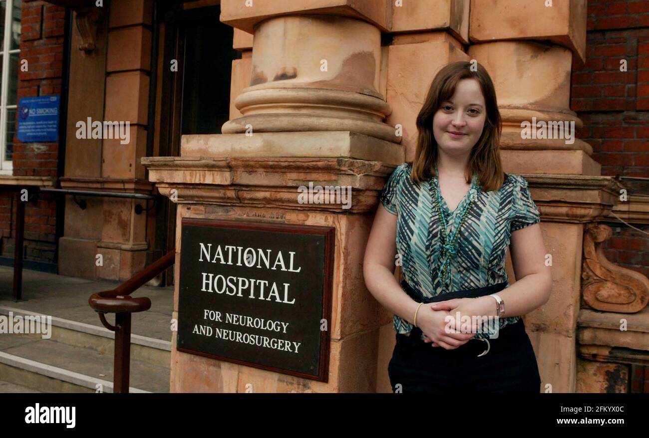 Anna Roberts had surgery at National Hospital for Neurology and Neurosurgery, Queen sq in London  pic David Sandison Stock Photo