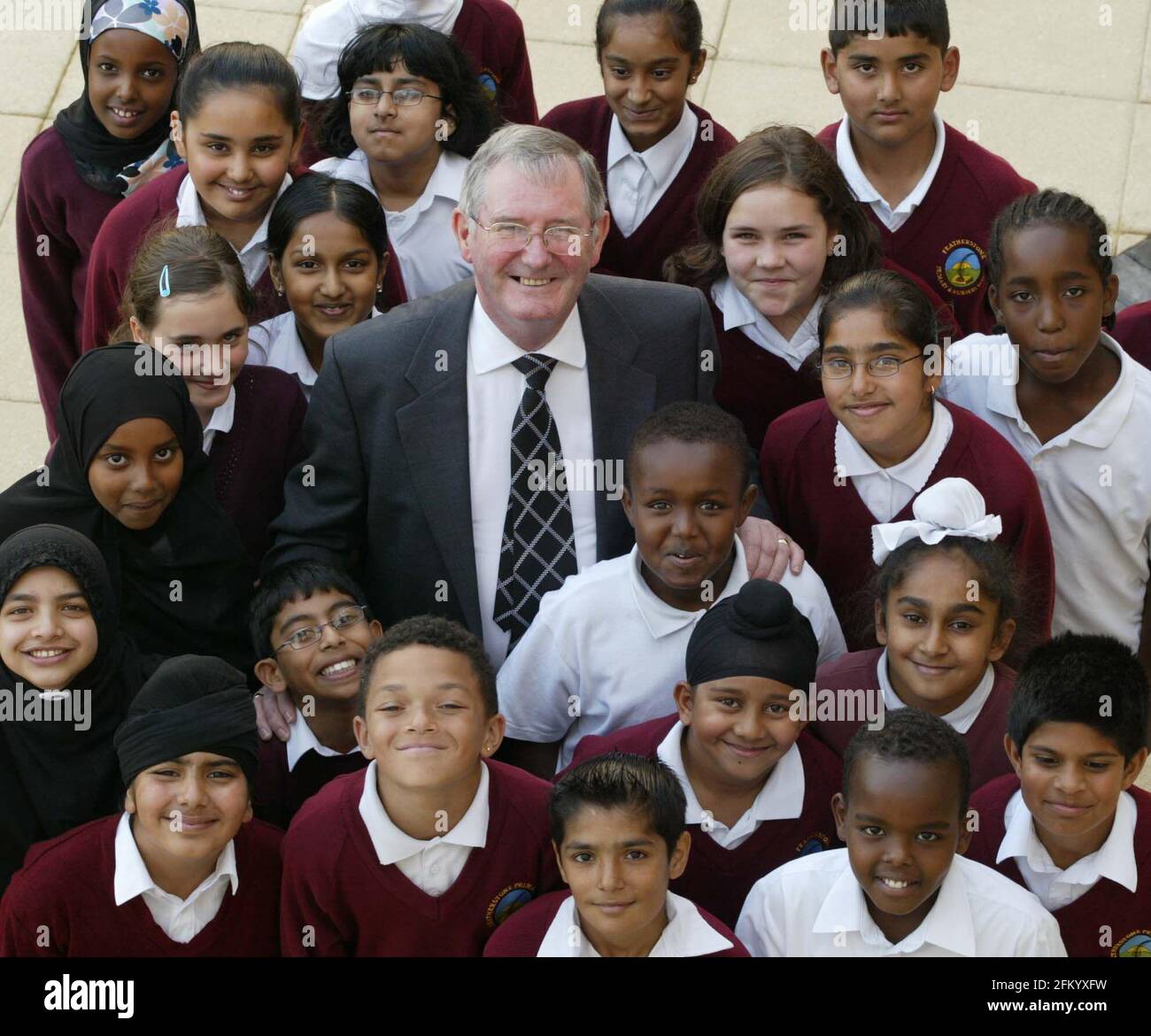 Gerry Curran award winning Headmaster of Featherstone School in