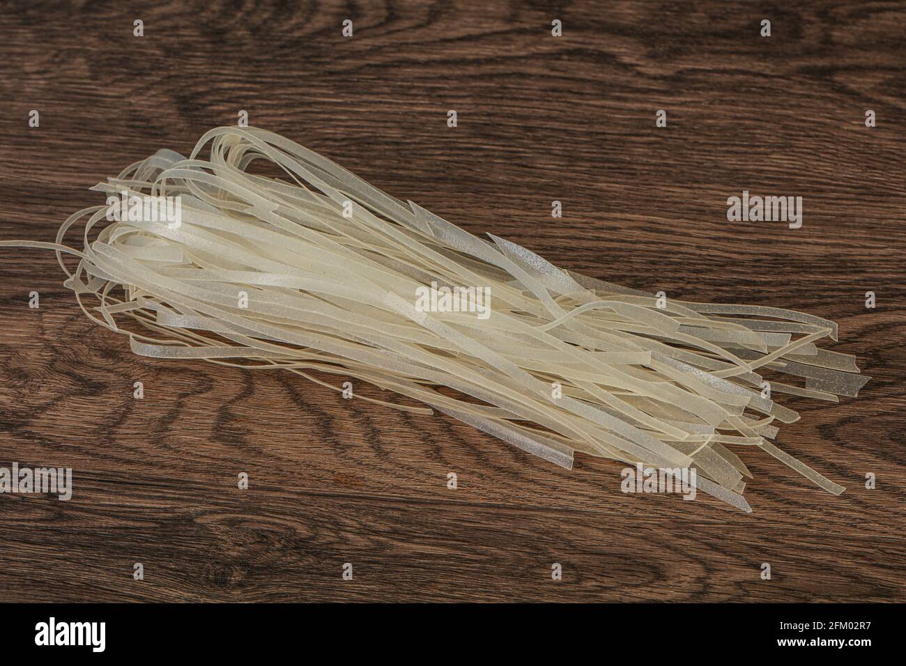 Dry rice noodle ready for cooking Stock Photo Alamy