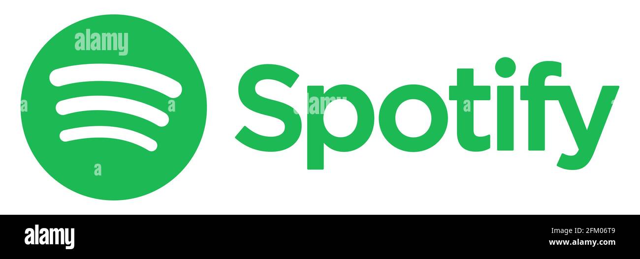 Vinnytsia, Ukraine - May 1, 2021: Spotify green logo. Music online app icon  on white background Stock Vector Image & Art - Alamy