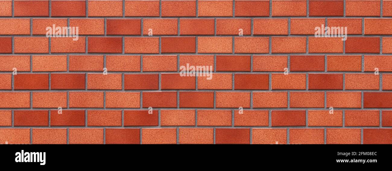 Red brick wall texture Stock Photo