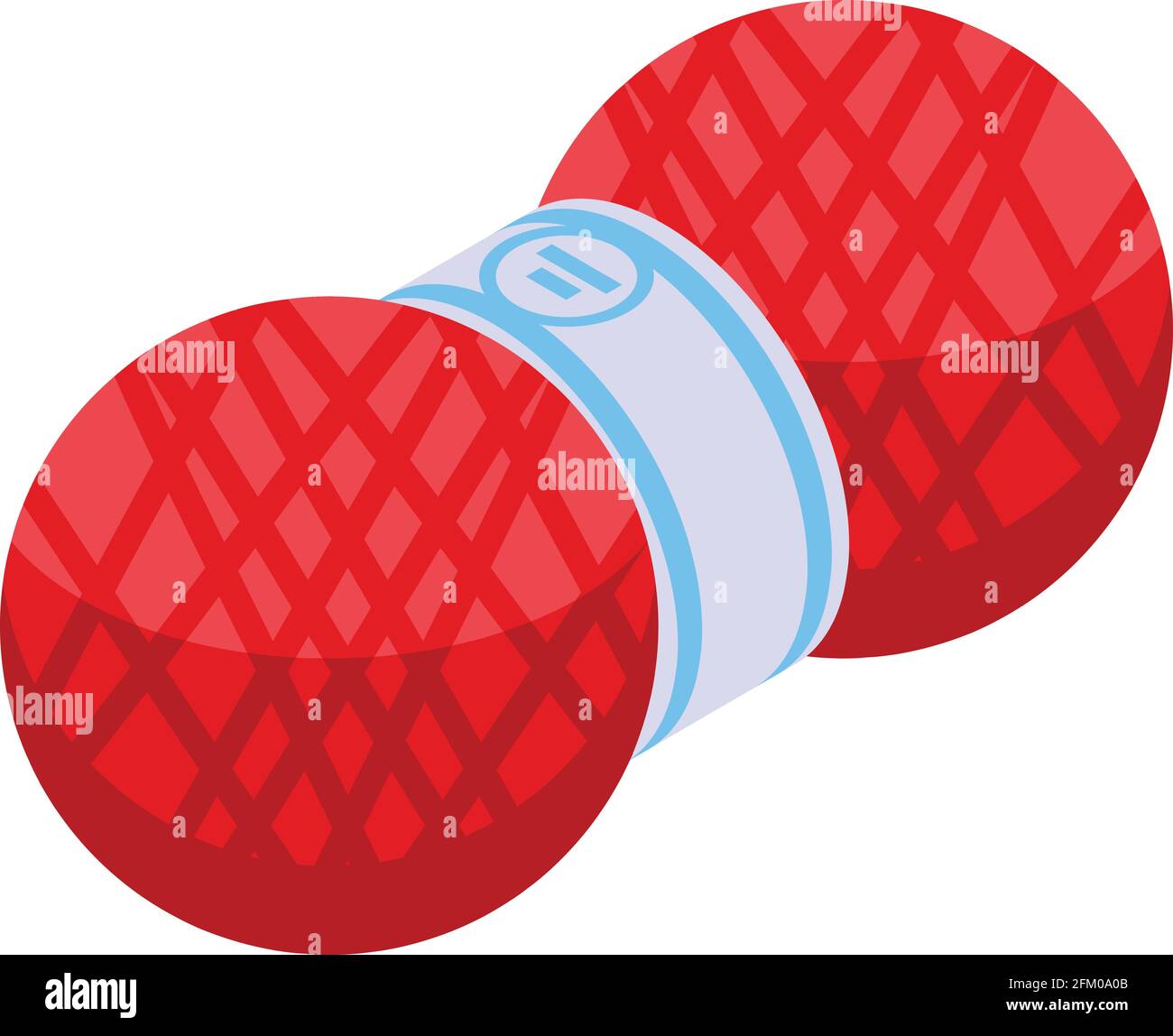 Knitting thread icon. Isometric of Knitting thread vector icon for web ...