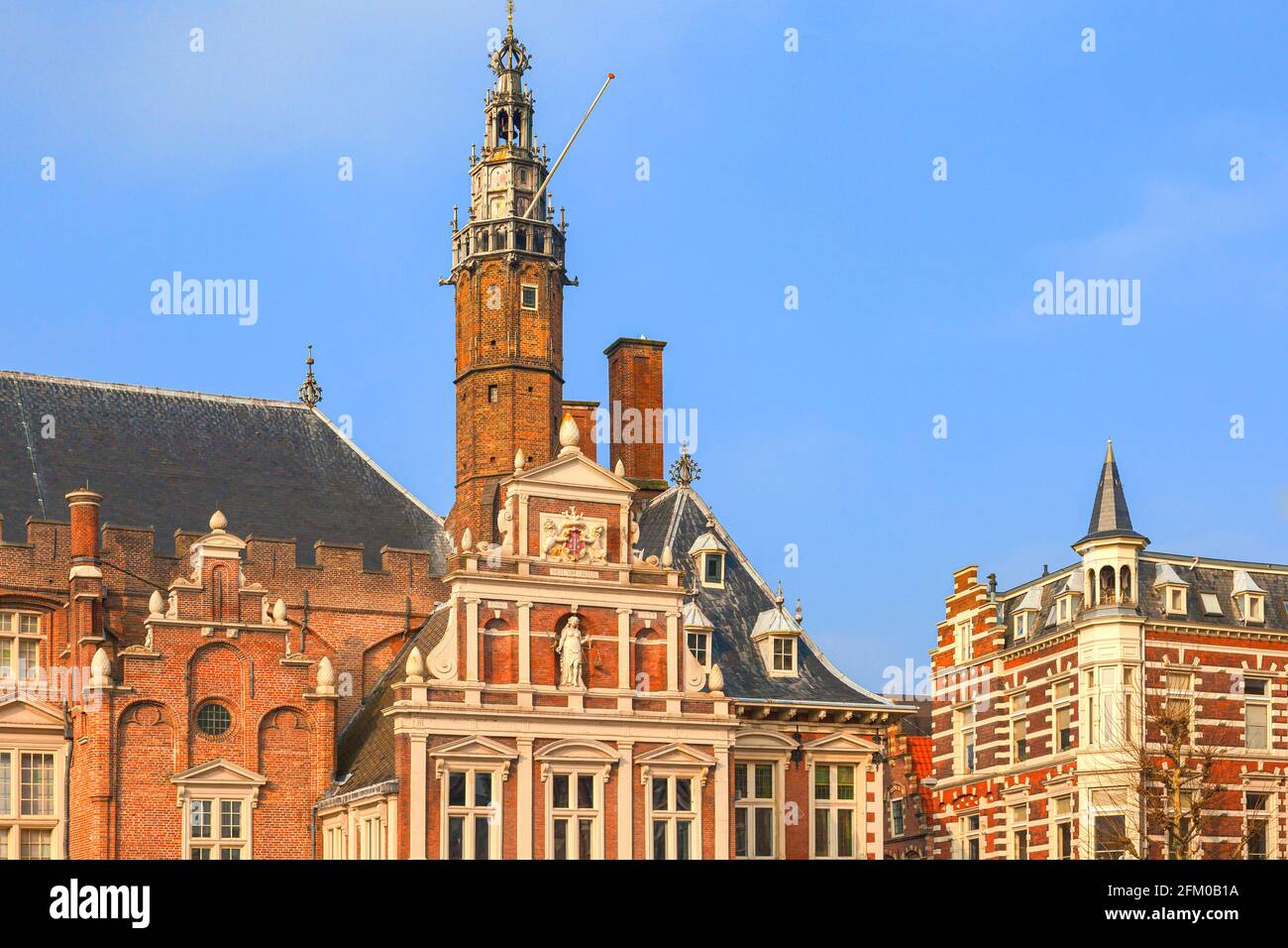 Town hall with church st bavokerk hires stock photography and images Alamy