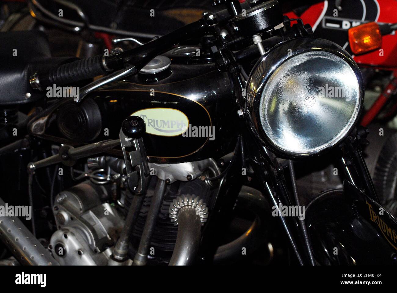 DREAM BIKES, Triumph Bike, Panini Museum, Modena, Italy Stock Photo - Alamy