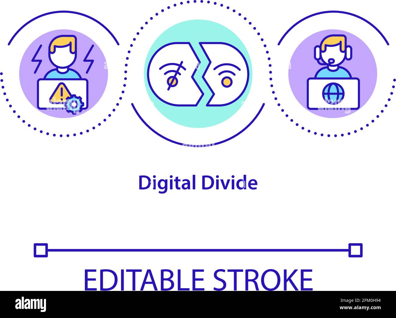 Digital abstract art divide hires stock photography and images Alamy