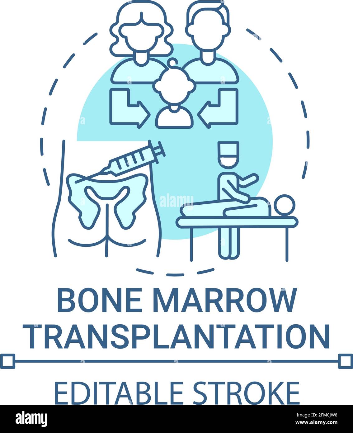Bone marrow disease Stock Vector Images Alamy
