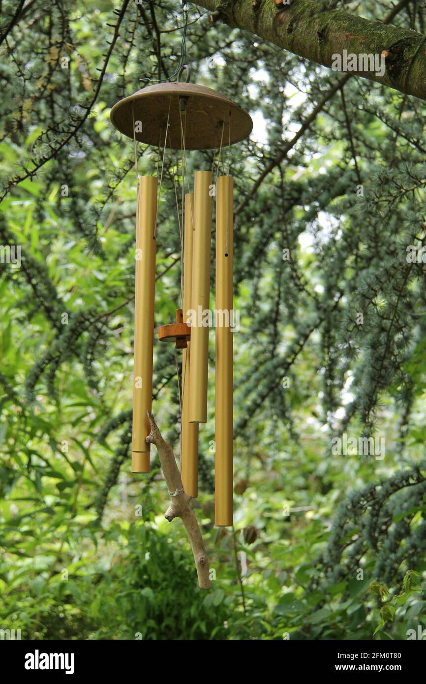 Wind chime tree hires stock photography and images Alamy