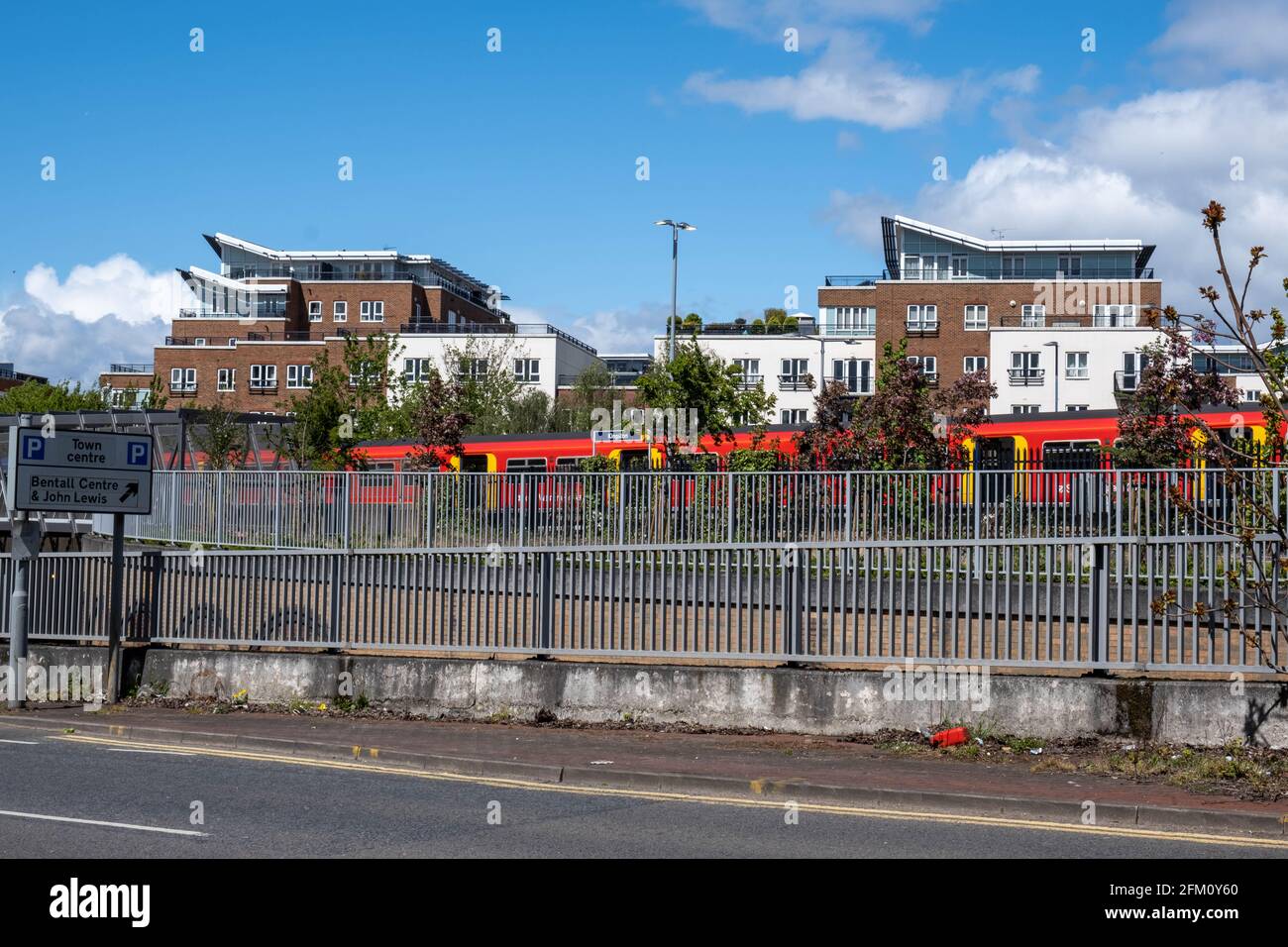 Kingston Upon Thames London UK, May 04 2021, Development Of Luxury Town Centre Apartments Or