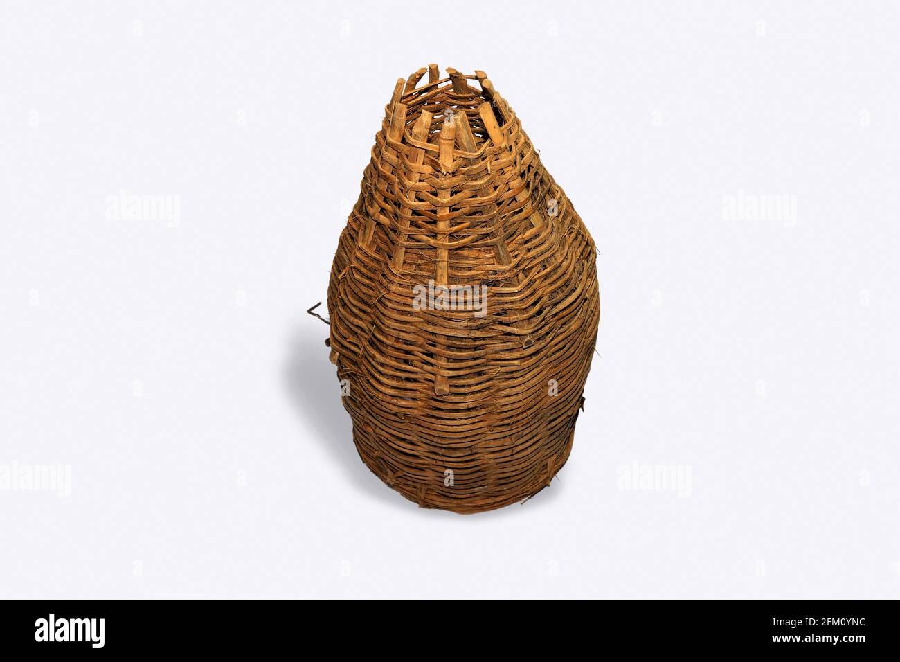 Wicker work fish trap hi-res stock photography and images - Alamy