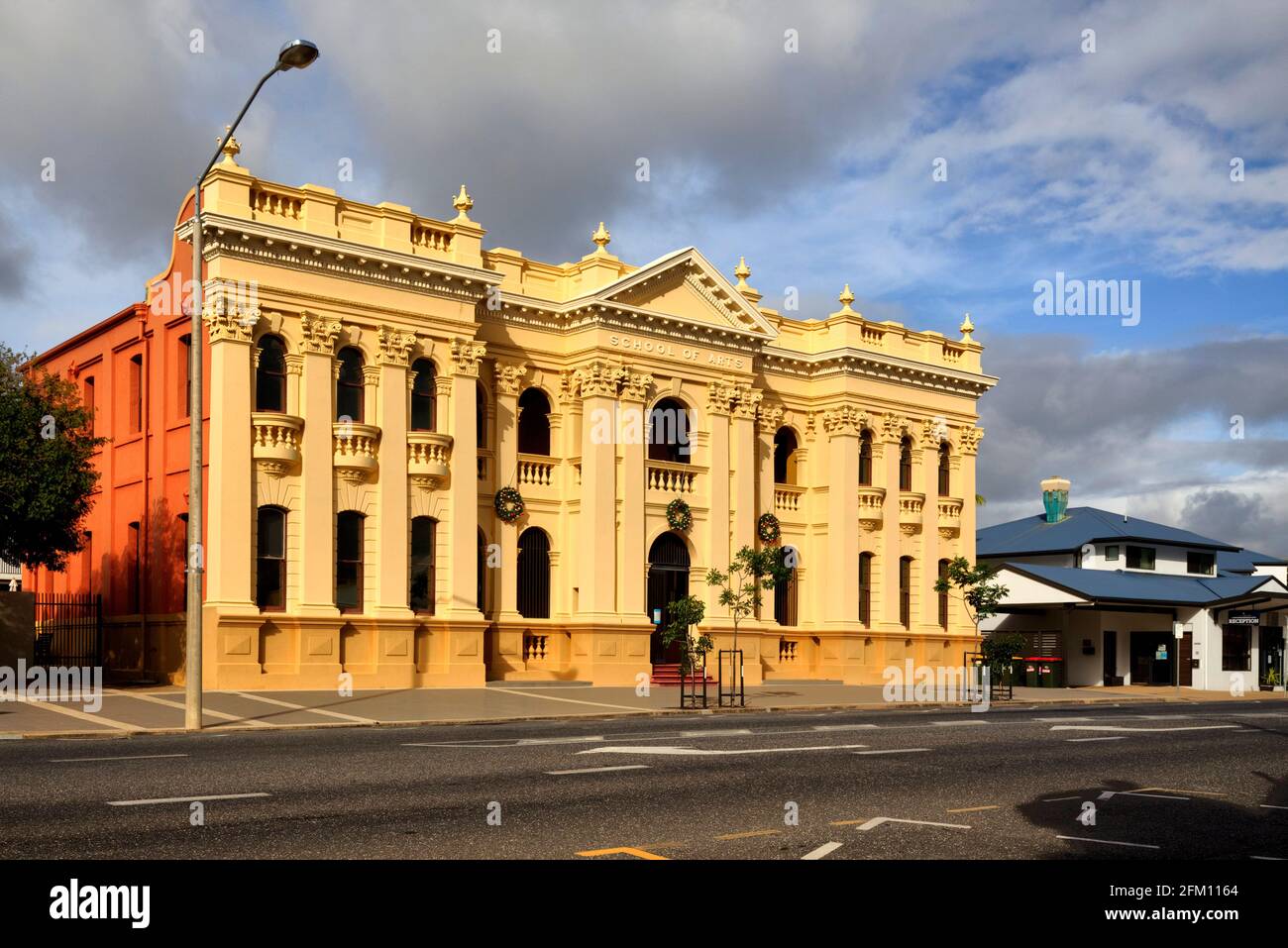 Rockhampton School of Arts is a heritagelisted former school of arts