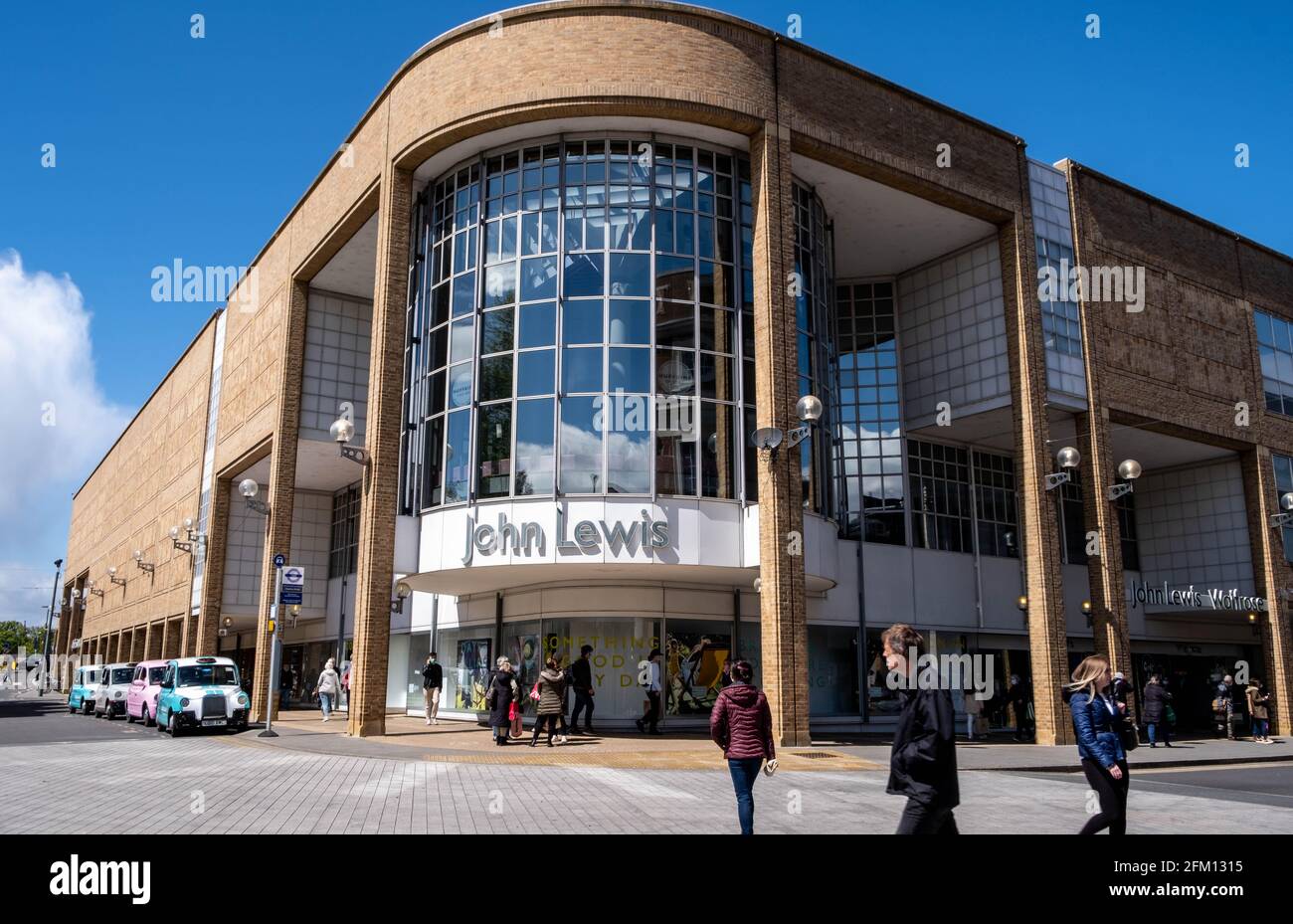 Kingston Upon Thames London UK, May 04 2021, Modern Architecture Of A