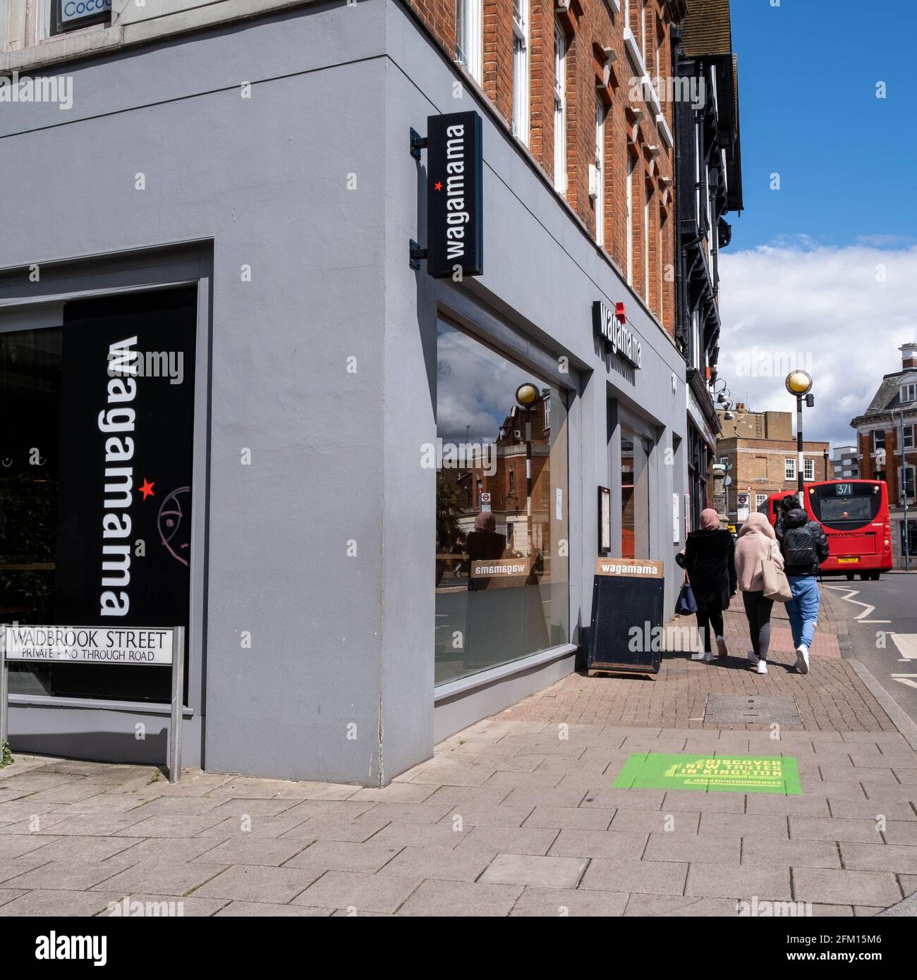 Kingston Upon Thames London UK, May 04 2021, Town Centre High Street