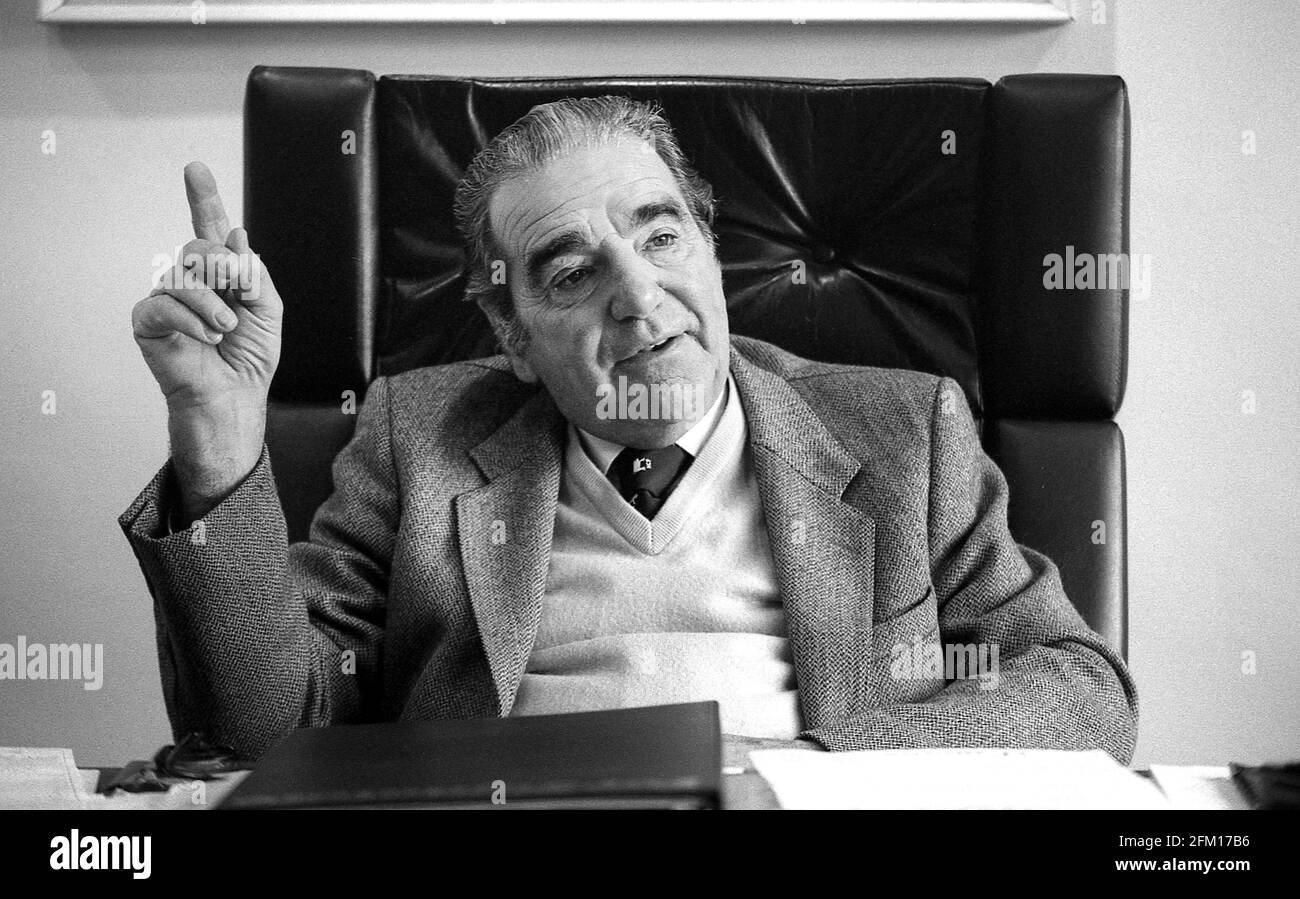 John Cooper co founder of Cooper Cars in 1993 Stock Photo - Alamy