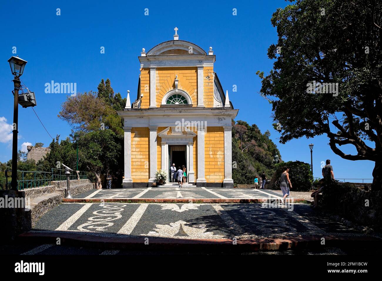 Chiesa di San Portofino Stock Photo Alamy