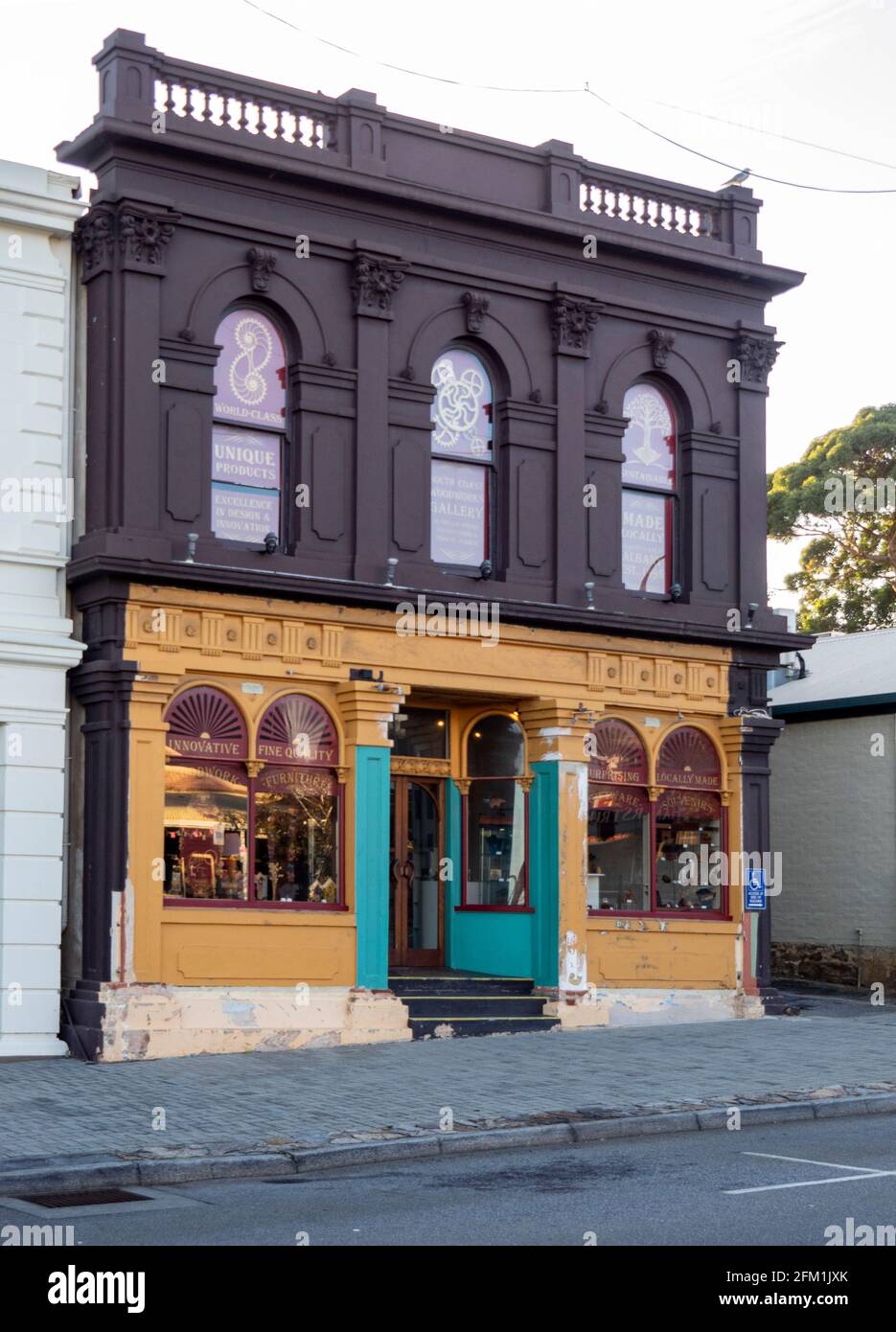 Commercial building on York St Albany Western Australia Stock Photo