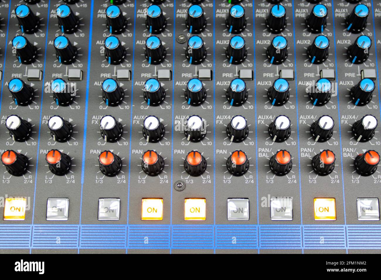 Audio control buttons Sound Control Hi Fi system The audio equipment ...