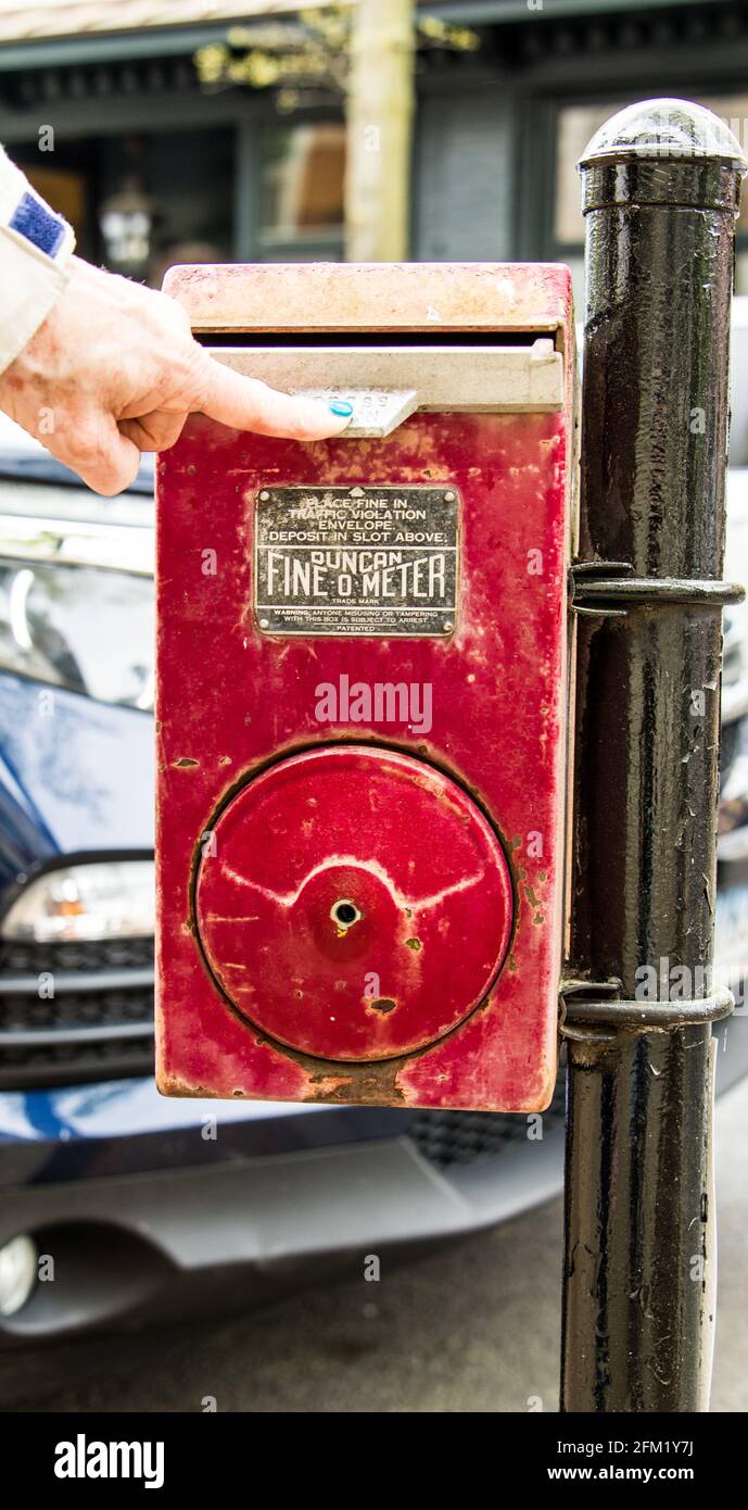 Antique parking meter hi-res stock photography and images Antique parking meter hi-res stock photography and images