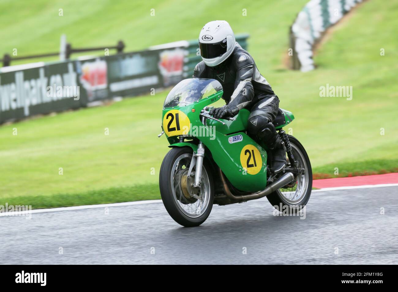 Raf Blanckaert on the Paton 500 BIC at the Cadwell Park  International Classic in 2015 Stock Photo