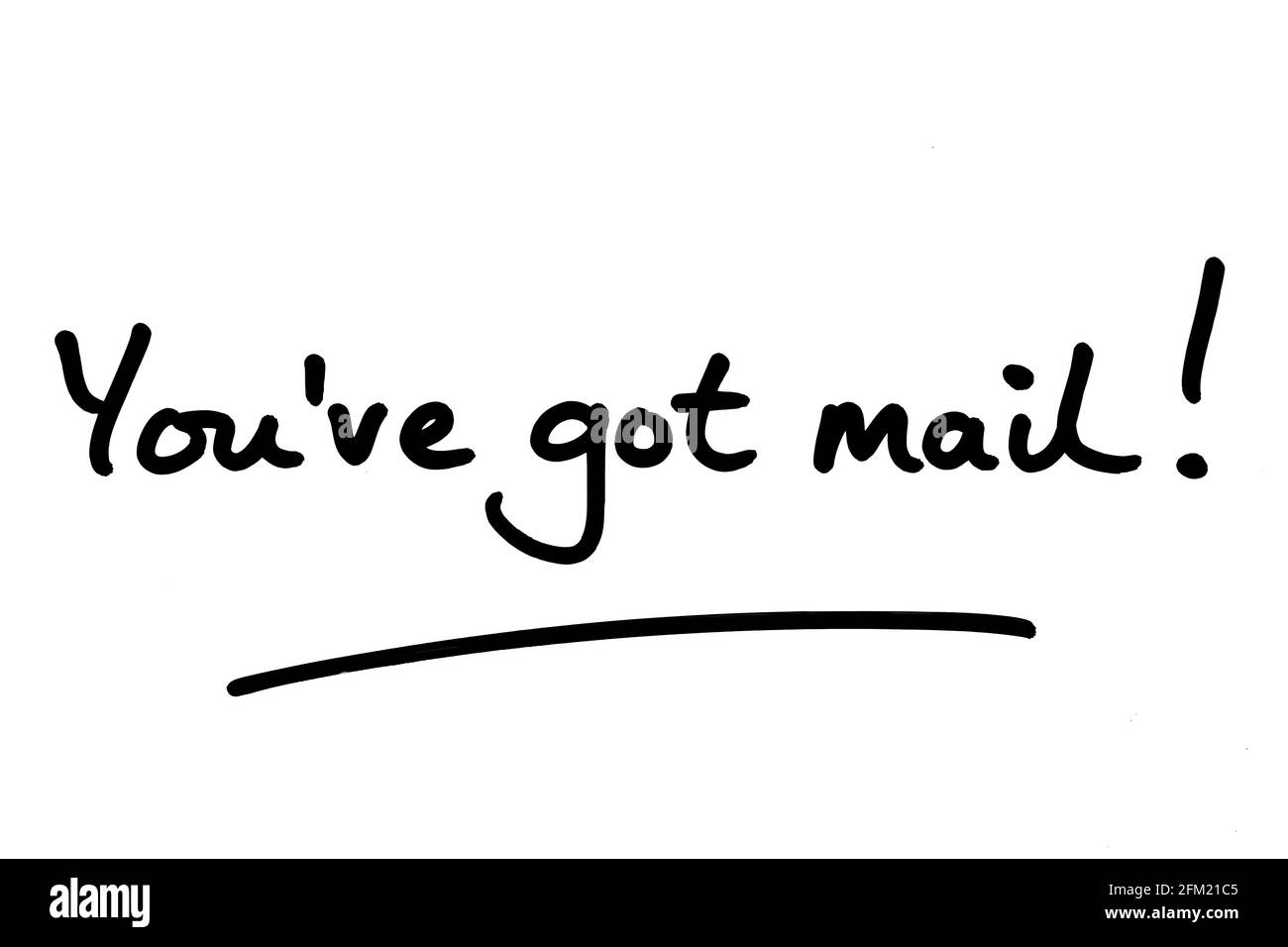 Sending a written message hi-res stock photography and images - Alamy