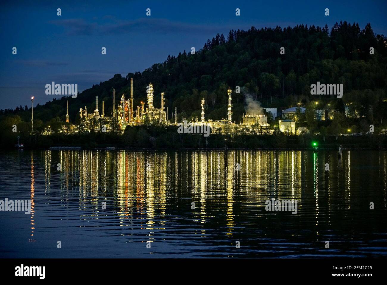 Parkland Fuel, Burnaby Refinery, Burnaby, British Columbia, Canada